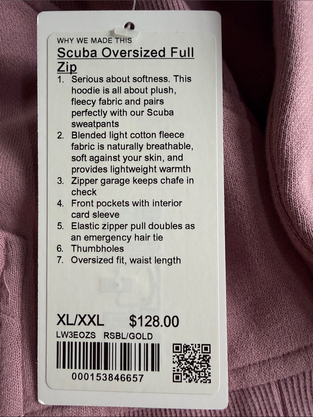 lululemon athletica Scuba Oversized Full-Zip Hooded Jacket - Picture 3 of 3
